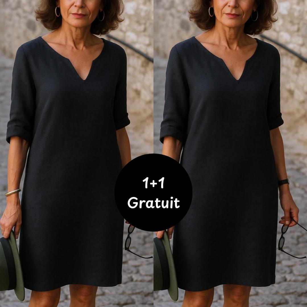 Lunéa™ | Robe moderne à col en V