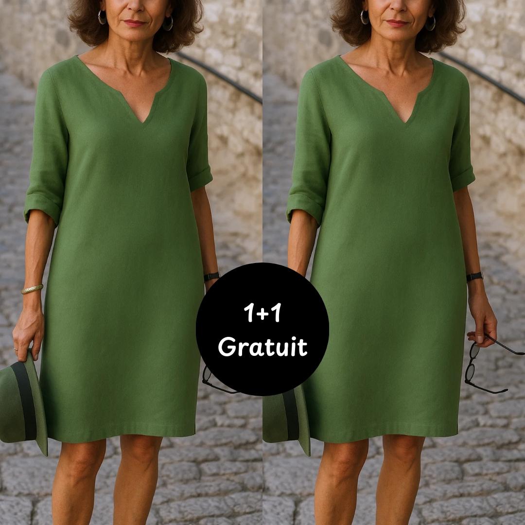 Lunéa™ | Robe moderne à col en V