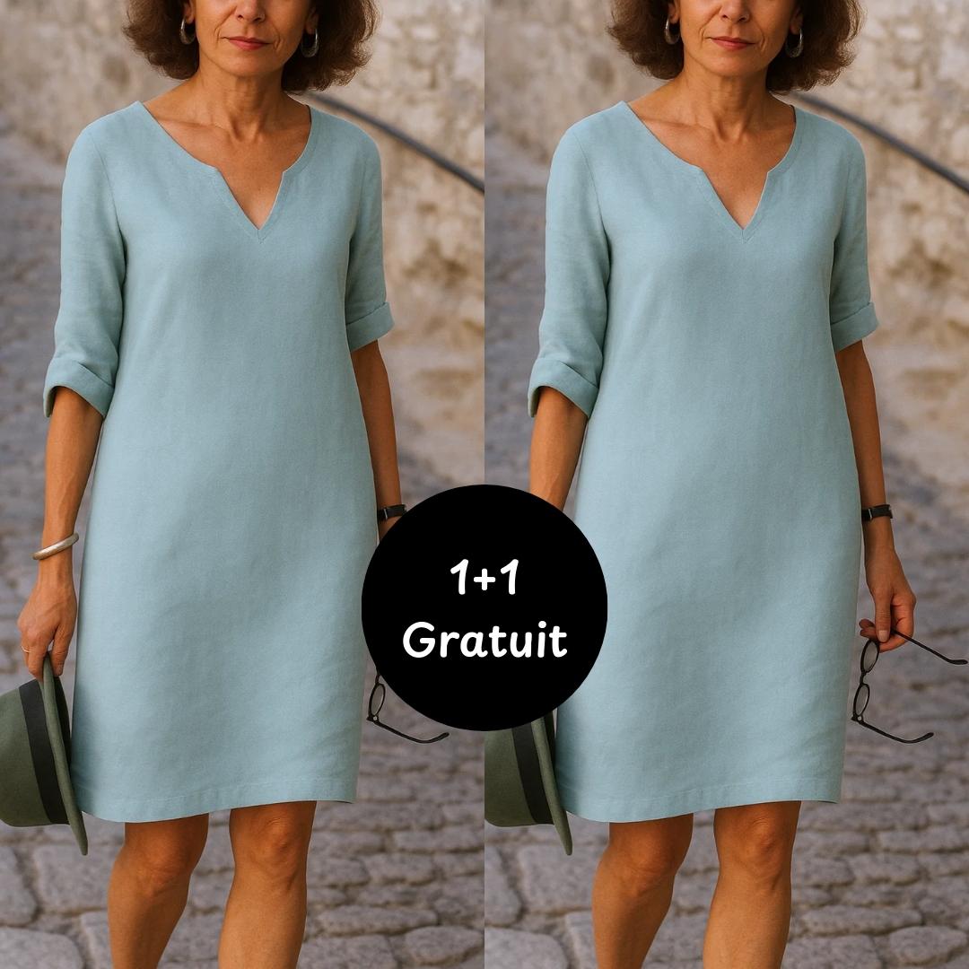 Lunéa™ | Robe moderne à col en V