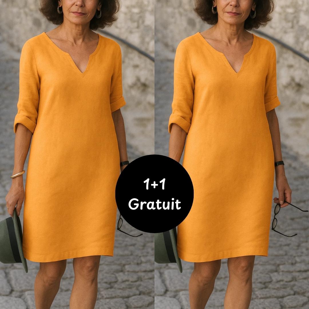 Lunéa™ | Robe moderne à col en V