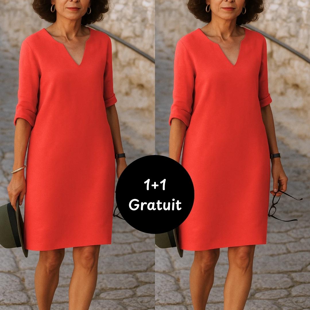 Lunéa™ | Robe moderne à col en V