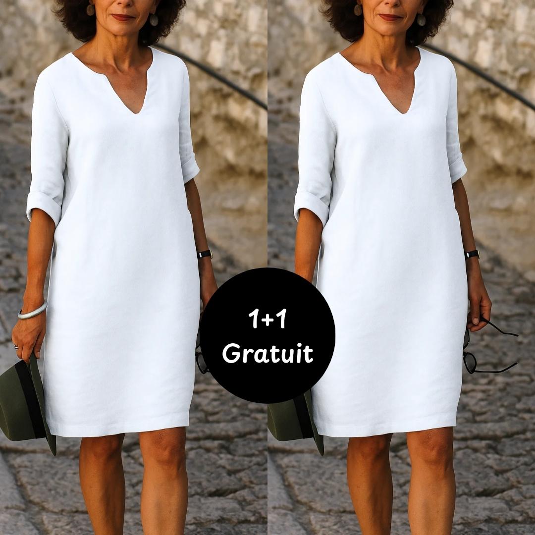 Lunéa™ | Robe moderne à col en V