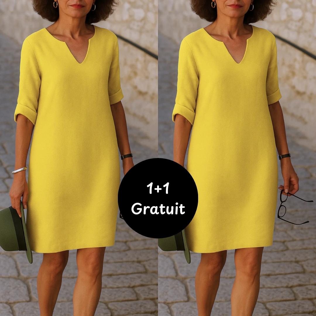Lunéa™ | Robe moderne à col en V