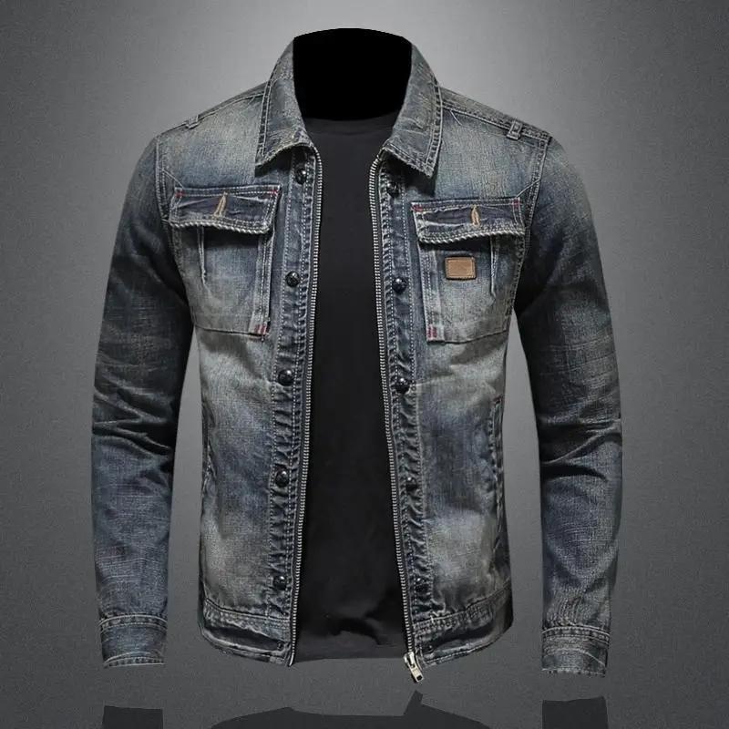Leo™ - Classique Veste en Denim