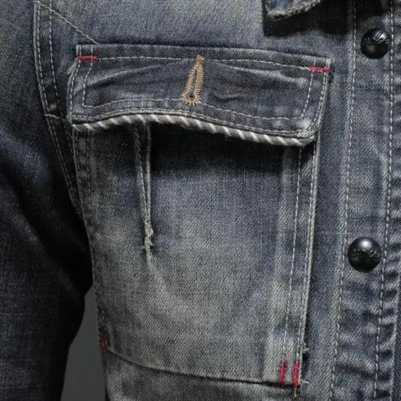 Leo™ - Classique Veste en Denim