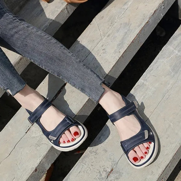 Clara™ | Confort Sandales orthopédiques en cuir